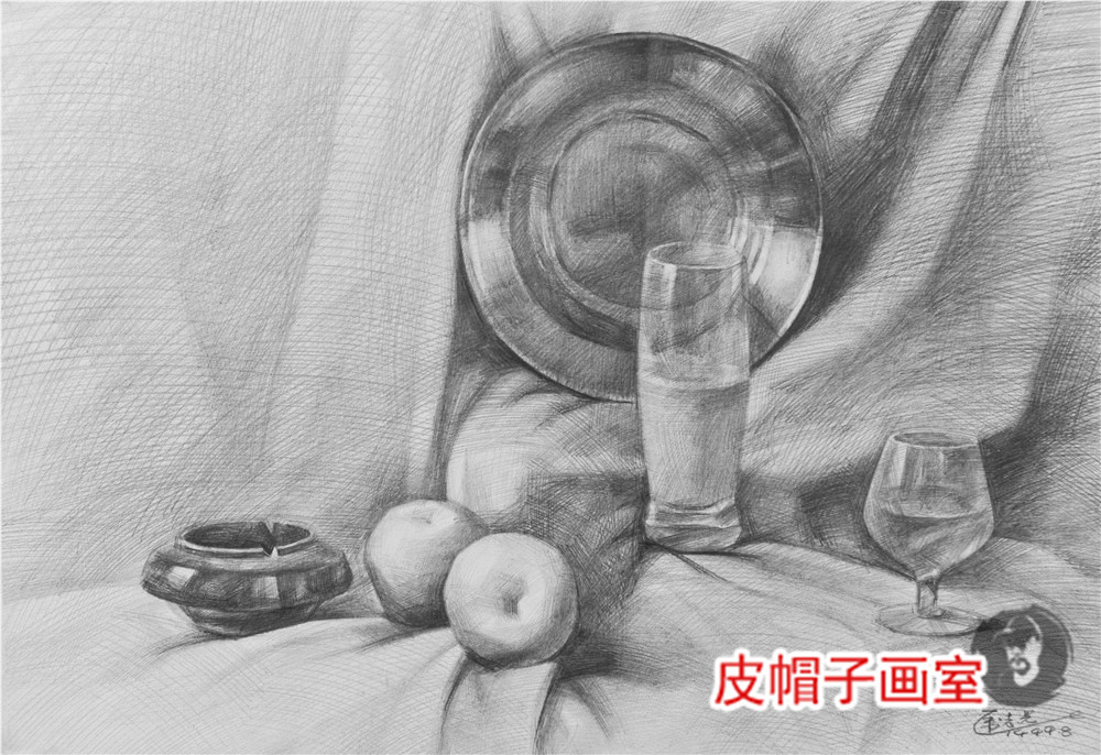 素描静物