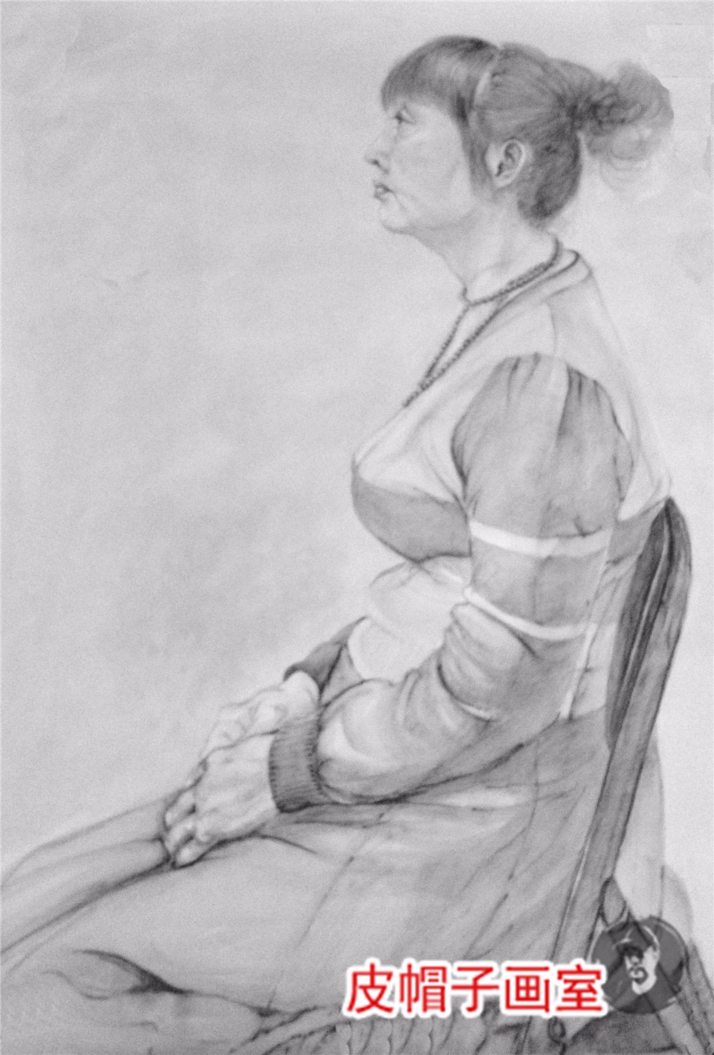 素描人像