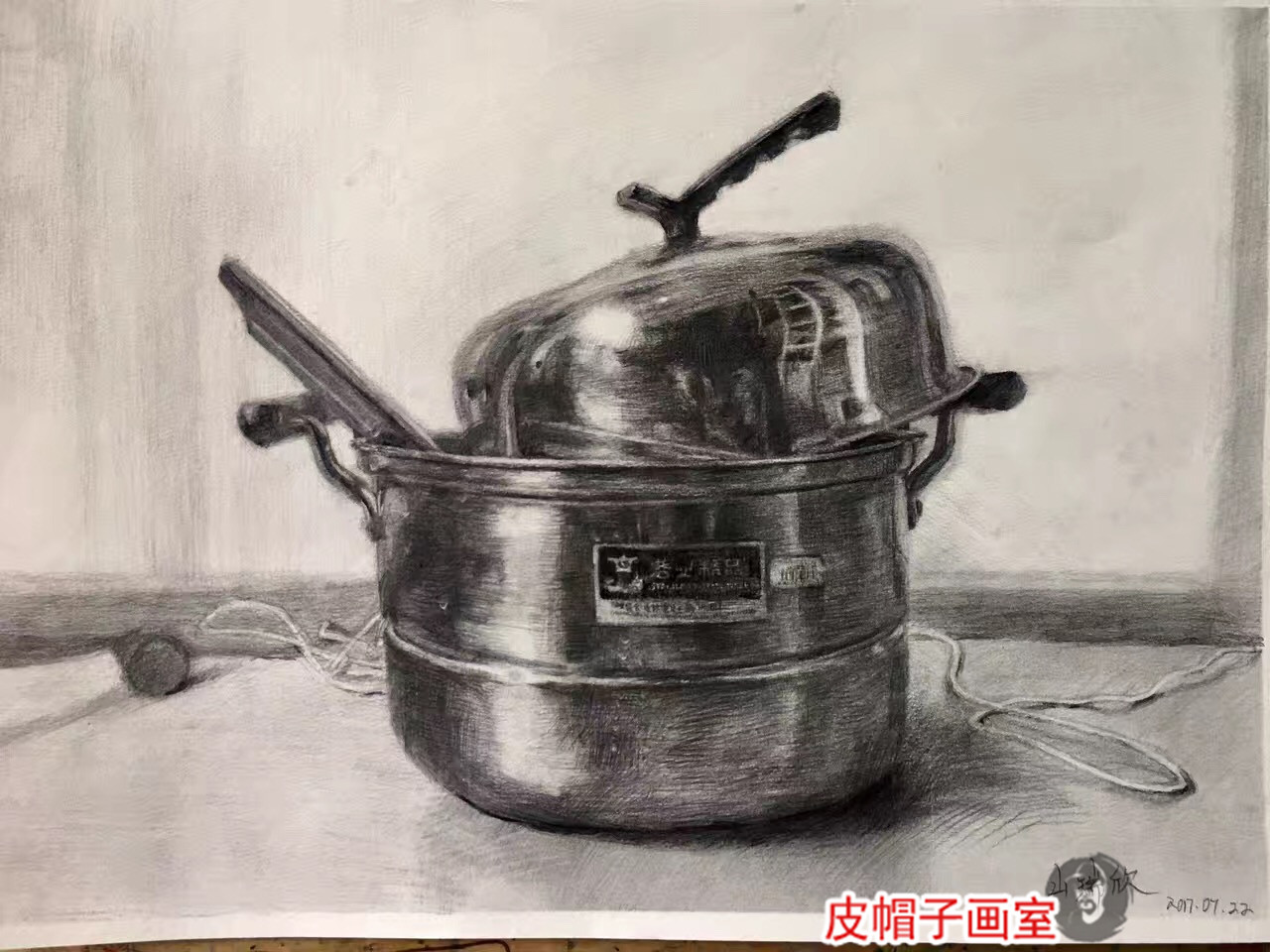 素描静物