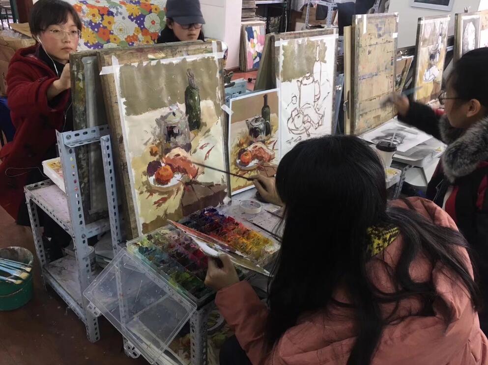 为梦想拼搏