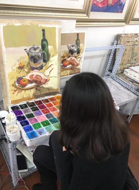 为梦想拼搏