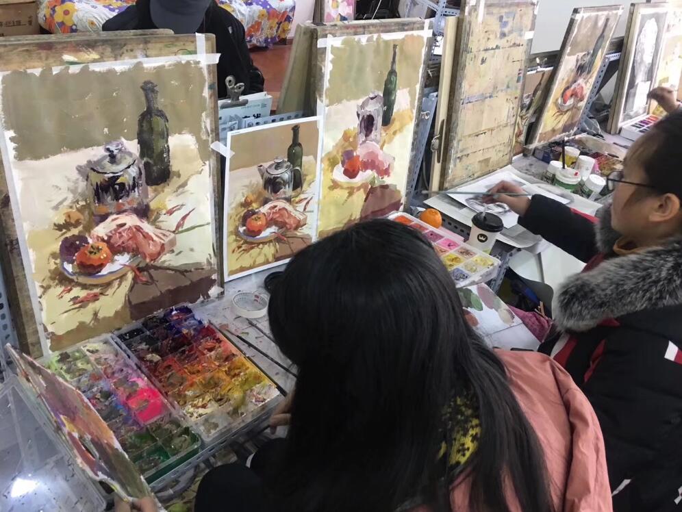 为梦想拼搏