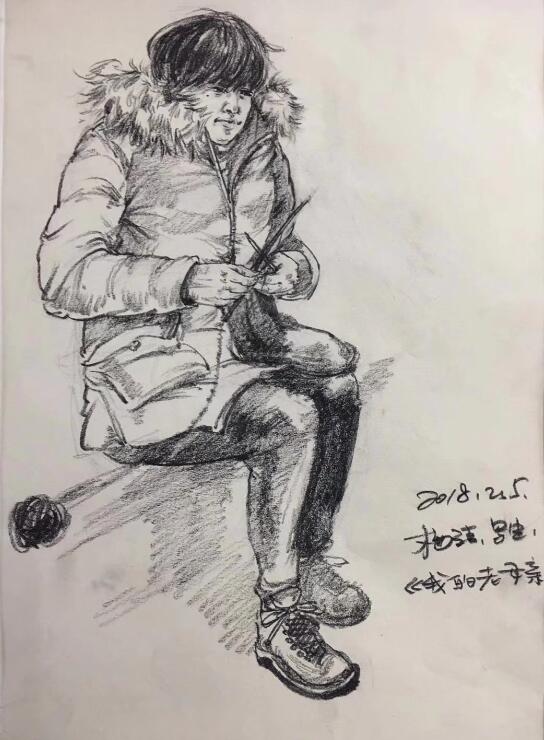 为梦想拼搏