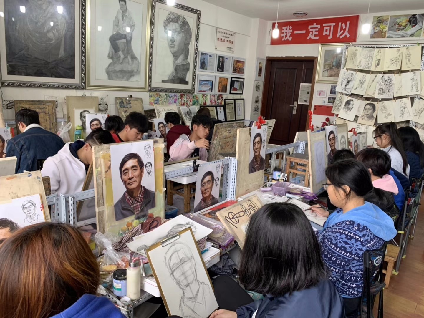 皮帽子画室组织第三次云南省统考模拟考