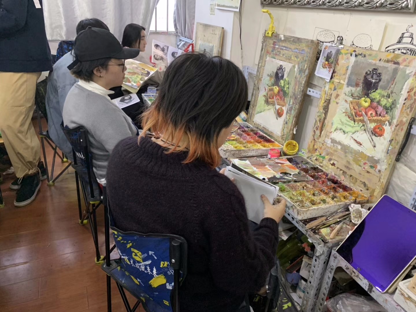 皮帽子画室组织了第六次高考模拟考